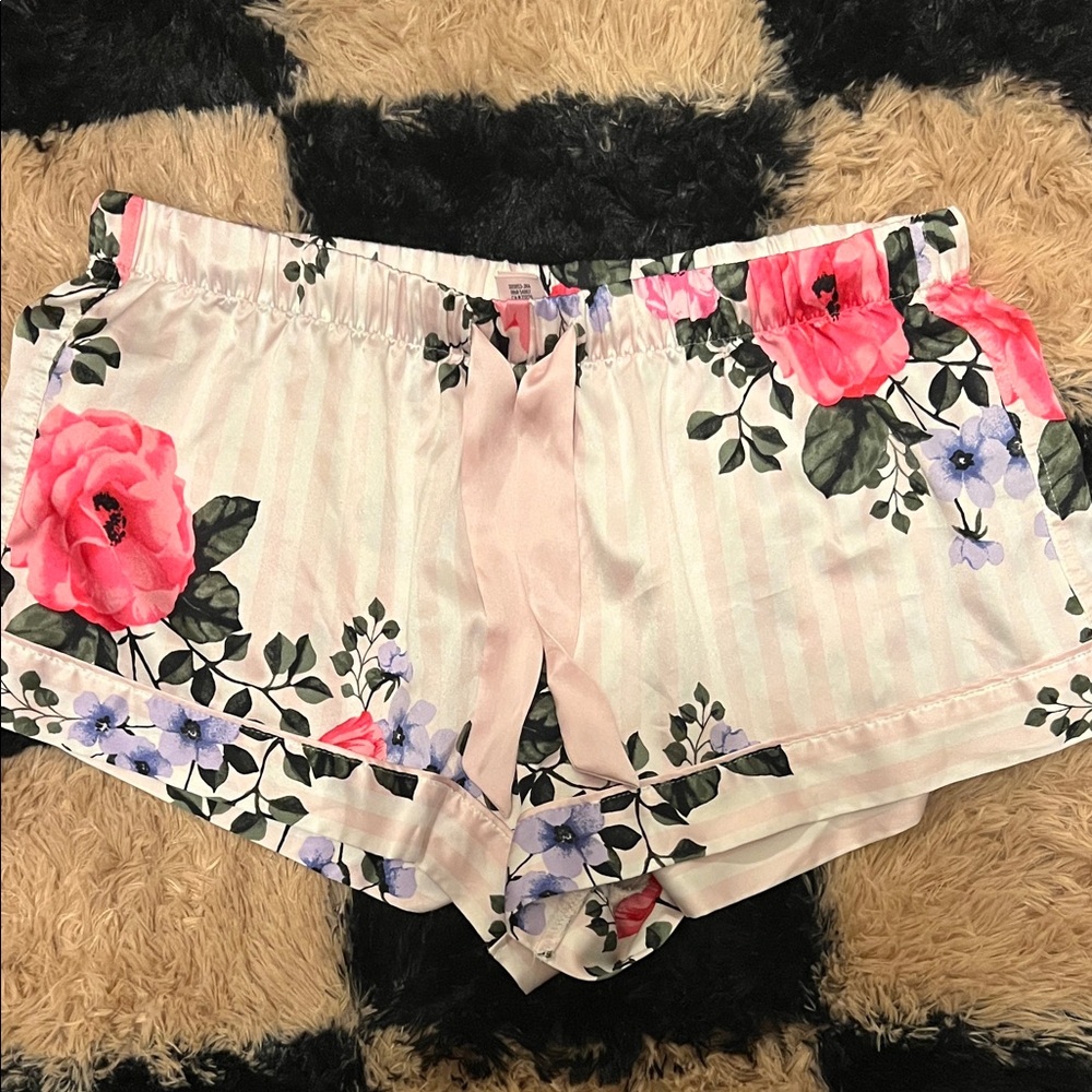 Satin Victoria’s Secret sleep shorts